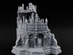 Spire-Bristled Idol-Flanked Gothic Temple Ruins turntable