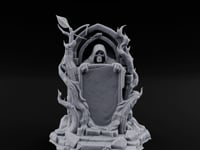 Reaper-Risen Branch-Clawed Grim Reaper Gravestone turntable