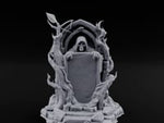 Reaper-Risen Branch-Clawed Grim Reaper Gravestone turntable