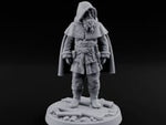 Hood-Pulled Braid-Bearded Village Elder turntable