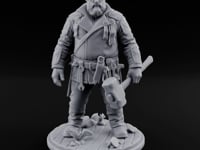 Wrench-Belted Hammer-Dragging Human Wanderer turntable