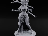 Hair Whipping Human Sorceress turntable