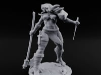 Axe And Dagger Human Warrior turntable