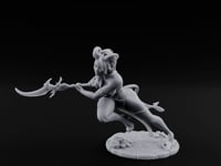Lunging Blade Sweep Tiefling Assassin turntable