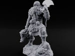 Axe Raised Striding Human Huntmaster turntable