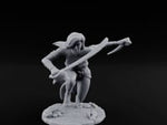 Spinning Blade Strike Human Monk turntable
