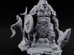 Skull Adorned Banner Bearing Orc Warlord turntable