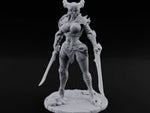 Twin Blades Ready Human Warrior turntable