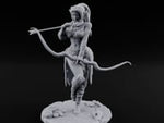 Arrow Nocked Knee Raised Elf Archer turntable