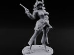 Revolver Raised Smirking Tiefling Gunslinger turntable