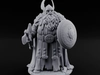 Axe Lowered Shield Bearing Dwarf Warlord turntable