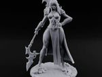 Axe Trailing Hip Cocked Human Warrior turntable