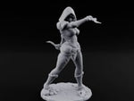 Hood Up Claws Striking Human Assassin turntable