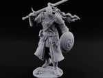 Sword Aloft Cloak Streaming Human Knight turntable