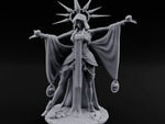 Arms Wide Sun Crown Human Sorceress turntable