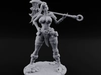 Staff Resting Smirking Human Warrior turntable