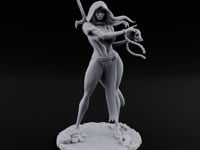 Skull Chained Dagger Raised Human Necromancer turntable