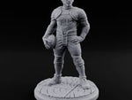 Ball Tucking Human Athlete turntable