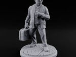 Briefcase Clutching Hybrid Valet turntable