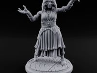 Arms Outstretched Human Witch turntable
