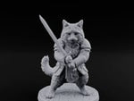 Blade Bracing Tabaxi Fighter turntable