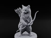 Bow Clutching Tabaxi Ranger turntable