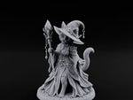 Crystal Staff Raising Tabaxi Witch turntable