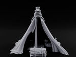 Rope-Knotted Firewood-Stocked Wilderness Tent Camp turntable
