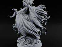Robes Billowing Reaching Yuki-onna turntable