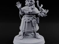 Familiar Clutching Hand Raised Halfling Empath turntable