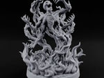 Jaw Screaming Flames Rising Corpse Flower Avatar turntable
