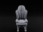 Torn-Cushion Gothic-Legged Noble Armchair turntable