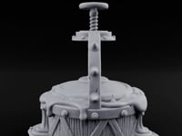 Screw-Press Slime-Dripping Body Smasher Press turntable