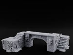 Skull-Carved Vine-Choked Stone Arch Bridge turntable