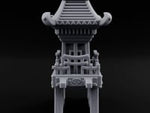 Pagoda-Roofed Lattice-Paneled Portable Shrine Palanquin turntable