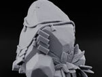 Rope-Bound Leaf-Cradled Sacred Standing Stone Altar turntable