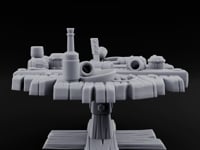 Barrel-Cluttered Cannon-Laden Pirate Leftovers Table turntable