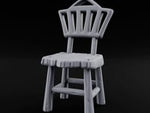 Slat-Backed Plank-Seated Tavern Chair turntable