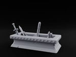 Rivet-Studded Blade-Filled Armory Weapon Trough turntable