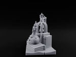 Candle-Dripped Orb-Cradled Arcane Candle Shrine Altar turntable