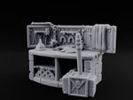 Chain-Hung Morningstar-Topped Armory Workshop Workbench turntable