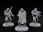 Rifle Bearing Shield Wielding Troopers turntable