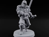 Rifle Bearing Shield Wielding Trooper C turntable