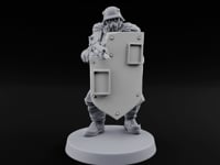 Rifle Bearing Shield Wielding Trooper B turntable