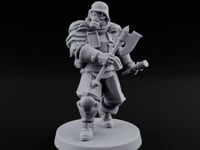 Rifle Bearing Shield Wielding Trooper A turntable