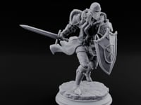 Tentacles Consuming Blight Knight A turntable