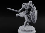Tentacles Consuming Blight Knight A turntable