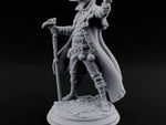 Pistol Aiming Staff Gripping Human Witch Hunter turntable