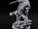 Axe Thrusting Wolf Rider turntable