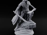 Twin Blades Crossing Human Assassin turntable